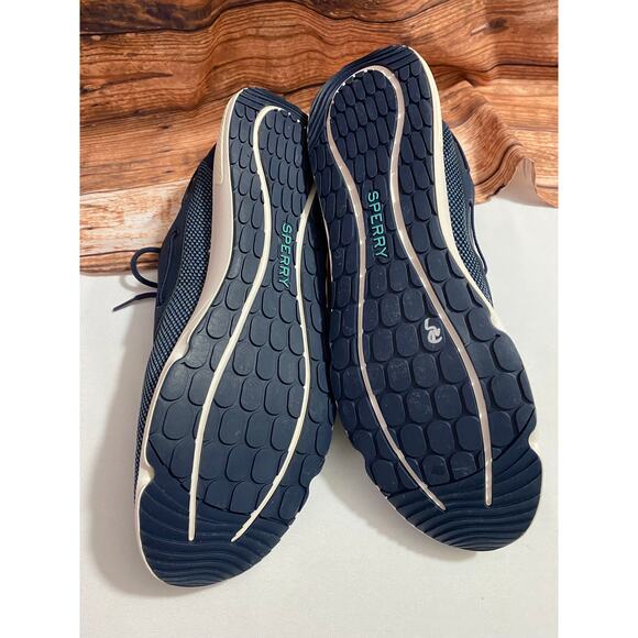 Sperry 7 Seas 3-Eye Blue 2 Boat Shoes  Size 16 M (D) - Picture 9 of 12